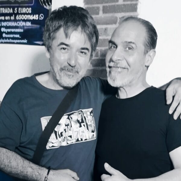 Con el cómico Miky McPhantom 
