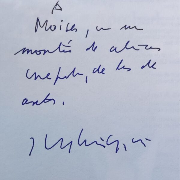 Dedicatoria del cineasta José Luis Garci