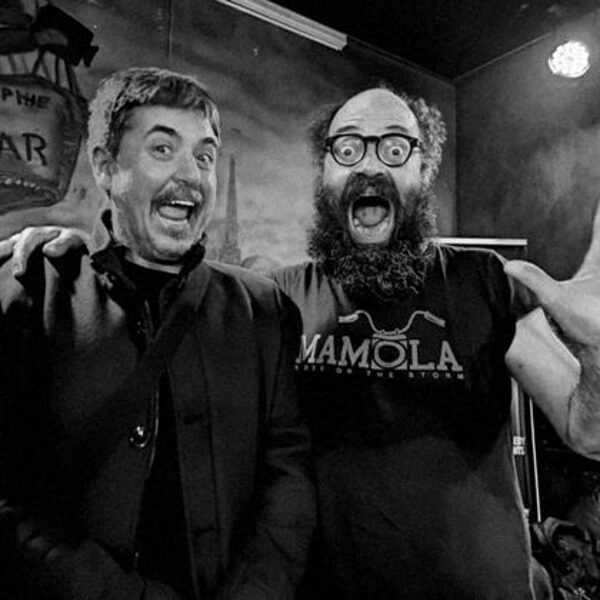 Con el cómico Ignatius Farray